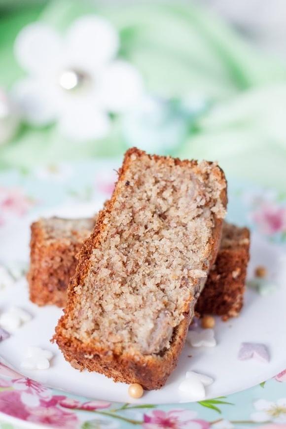 Fit ciasto bananowe z płatków owsianych, bez dodatku cukru