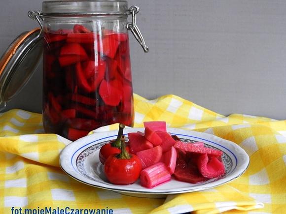 Pickle z rzepy i buraka