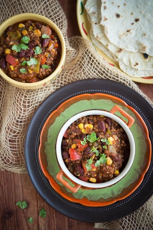 Ekspresowe chili sin carne