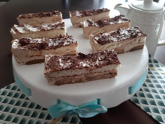 Fantazja bananowo kawowa ciasto bez pieczenia