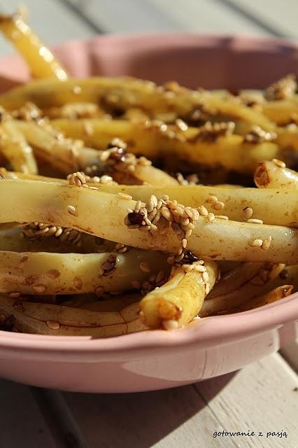 Fasolka szparagowa w occie balsamicznym