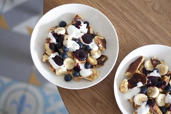 Śniadaniowy omlet cesarski Kaiserschmarrn