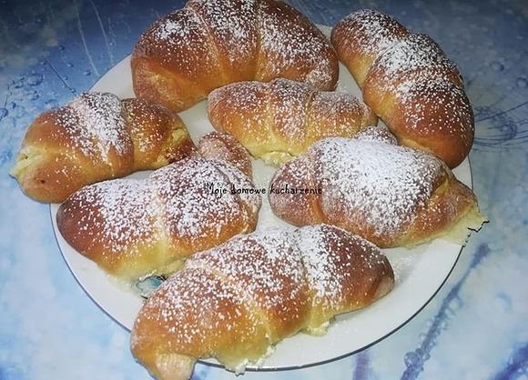 Rogaliki z twarogiem
