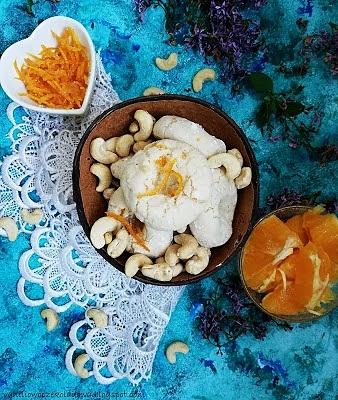Orzechowe miękkie ciasteczka z pomarańczą bez glutenu