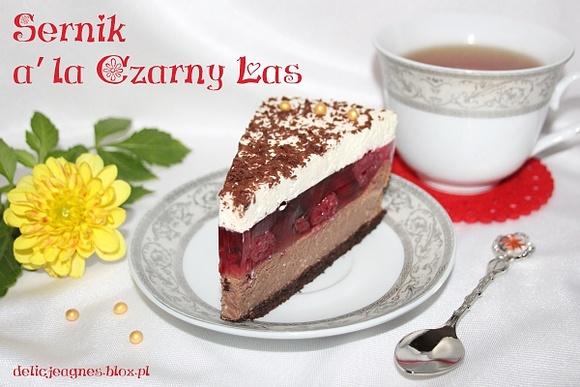 Sernik a’la czarny las