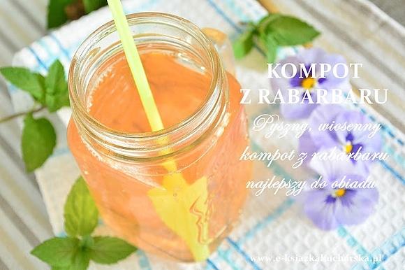 Kompot z rabarbaru - aromatyczny i pełen smaku napój
