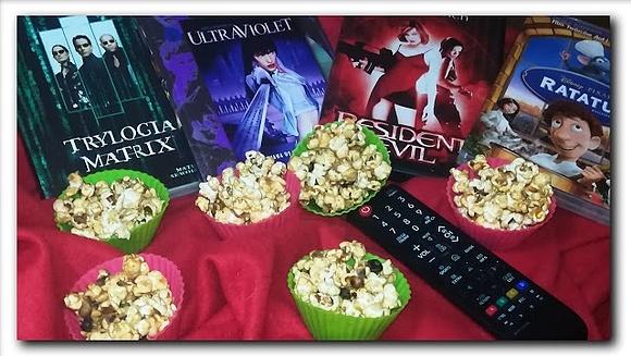 Orzechowo-kokosowy popcorn