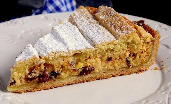 Włoska tarta serowa z ricottą