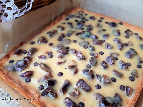 Mazurek toffee z daktylami