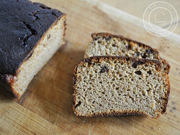 Chlebek bananowy na zakwasie