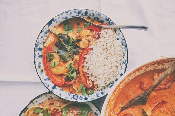 Panang curry z kurczakiem Tajski obiad w 20 minut