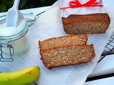Kokosowy chlebek bananowy bezglutenowy