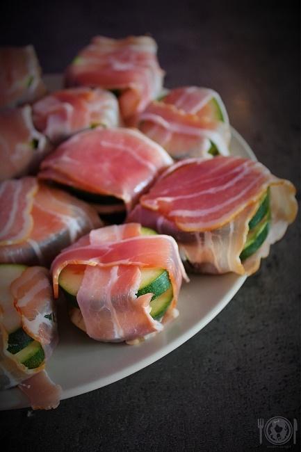 Keto cukinia w boczku
