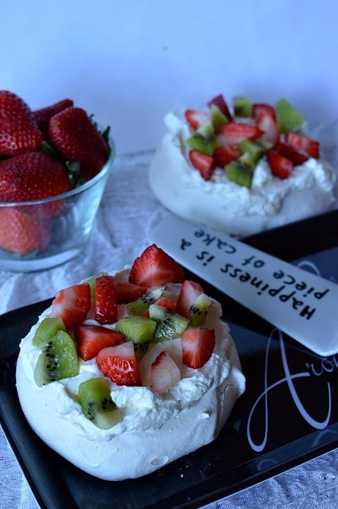 Wegańska Pavlova