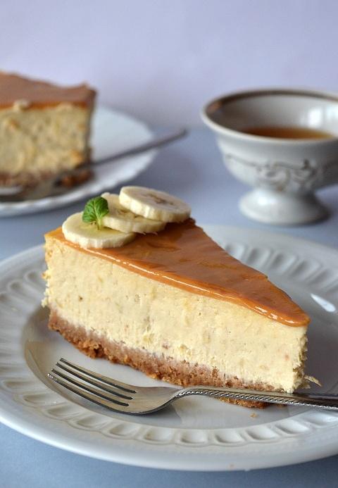 Bananowy sernik Nigelli