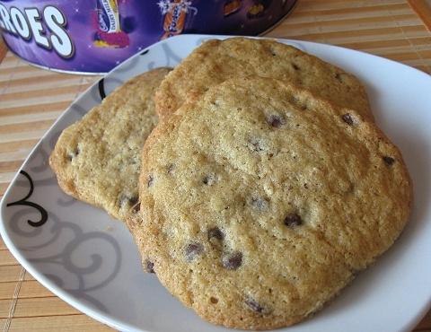 Chocolate chip cookies z serialu Przyjaciele