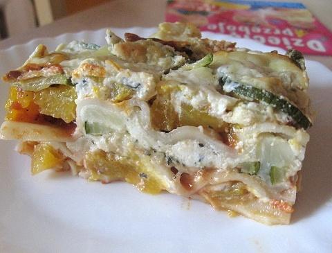 Lasagne z dynią i grillowaną cukinią na festiwal dyni 2012