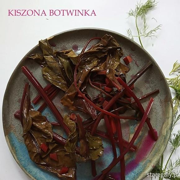 Kiszona botwinka