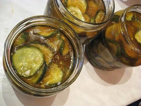 Ogórki w chili