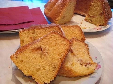 Ciasto z brzoskwiniami