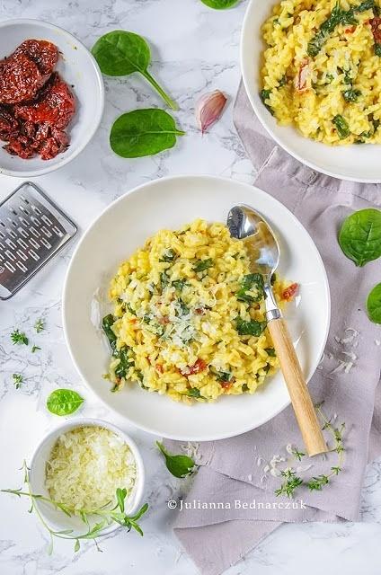 Risotto ze szpinakiem