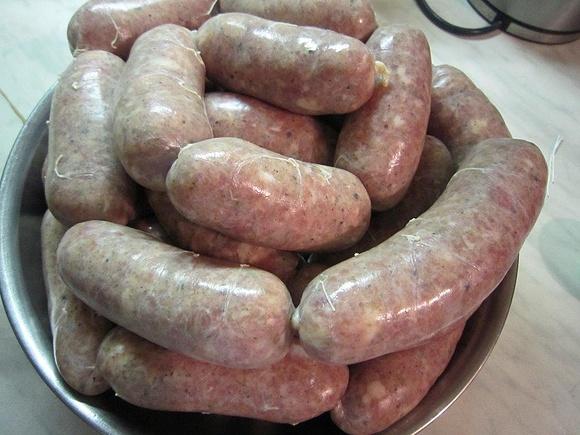 Kiełbasa biała własnej roboty