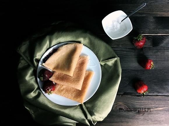 Delikatne naleśniki bezglutenowe na słodko