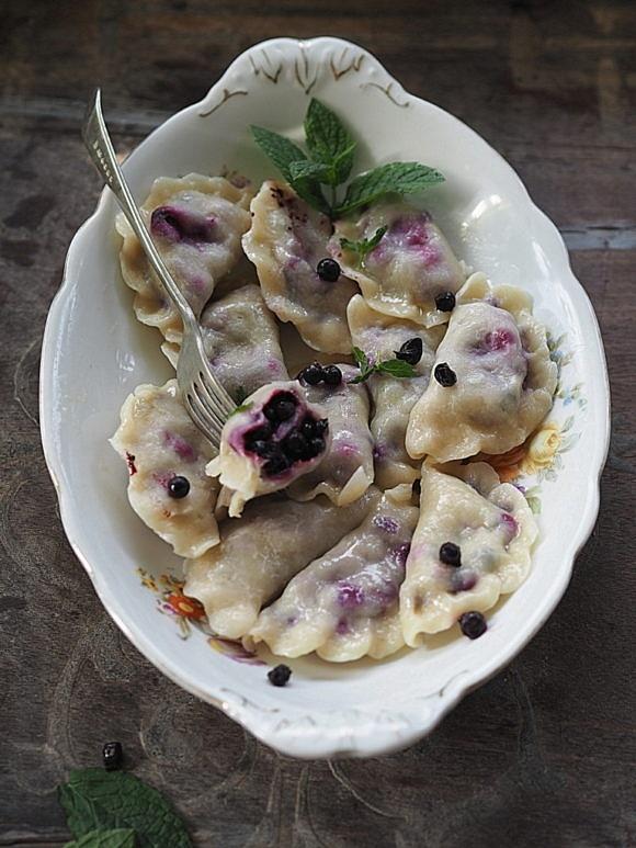 Jagodowe pierogi dla niej i dla niego