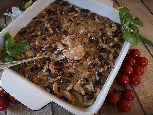 Pieczarkowe polędwiczki