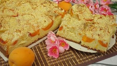 Drożdżówka z owocami bez zagniatania