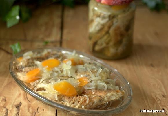 Flądry marynowane w zalewie octowej