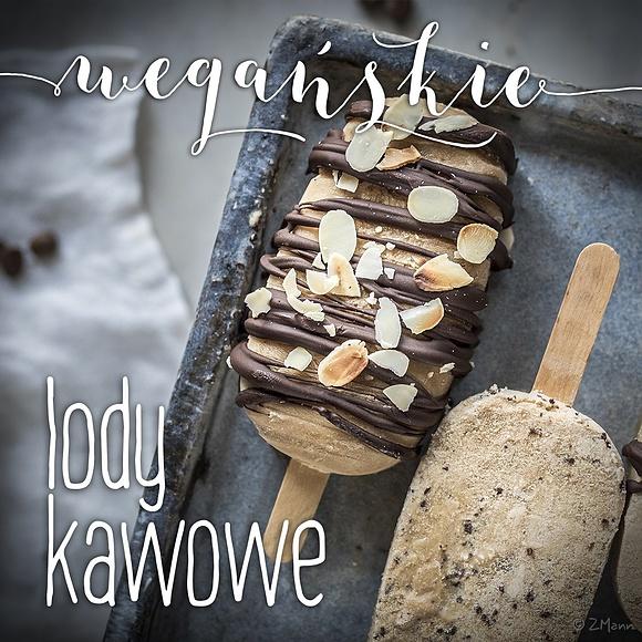 Wegańskie lody kawowe