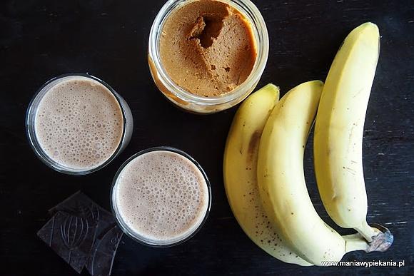 Koktajl energetyczny z bananem