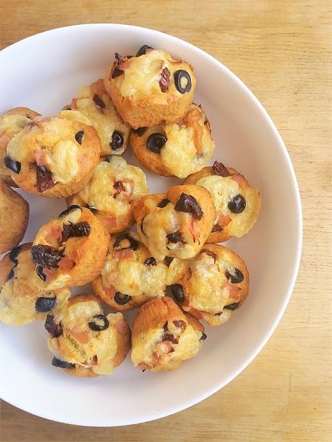 Wytrawne muffinki kukurydziane