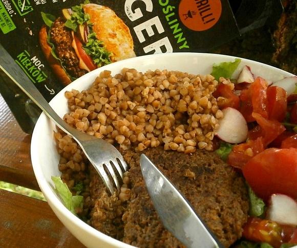 Roślinny burger Dobra kaloria