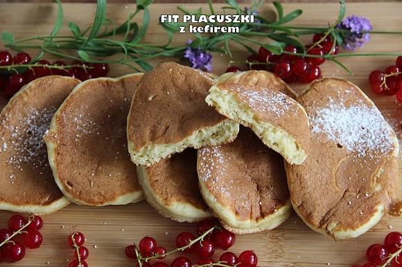 Fit placuszki z kefirem - puszyste i smażone bez tłuszczu