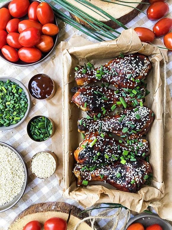 Kurczak w sosie barbecue
