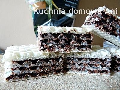 Wafle mocno kakaowe