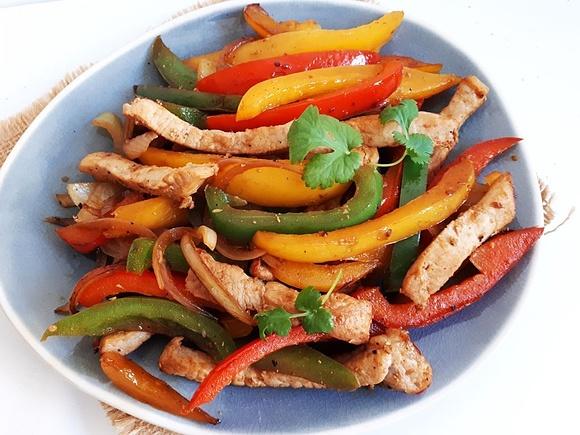 Fajita z wieprzowiny