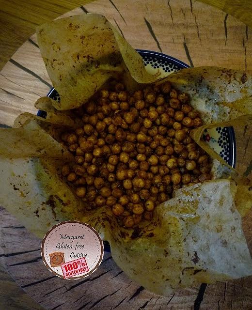 Pieczona ciecierzyca - przekąska