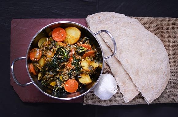 Saag Aloo - Indyjskie pyszności