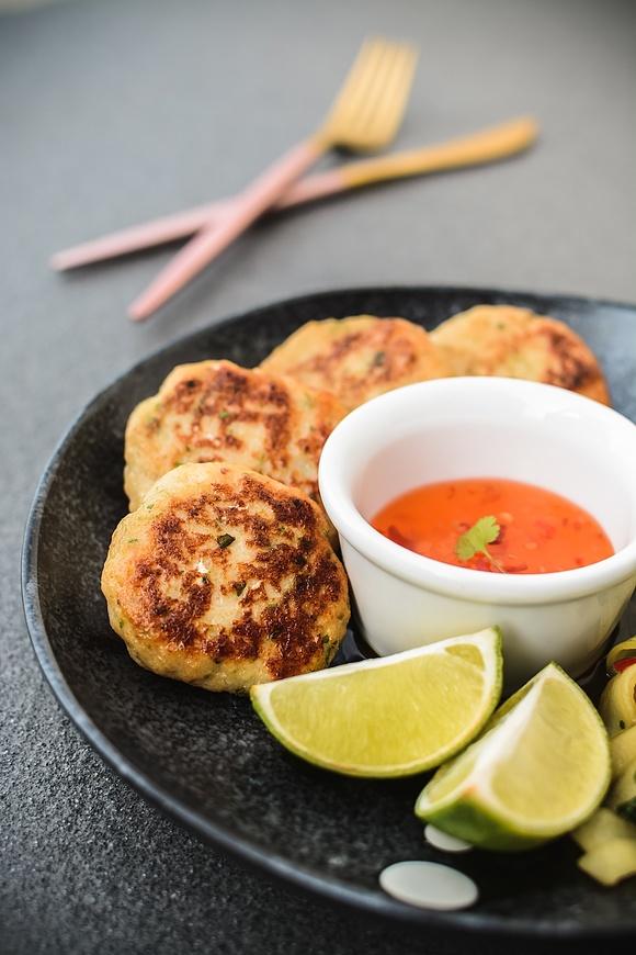Tajskie kotleciki rybne lekkie i zdrowe