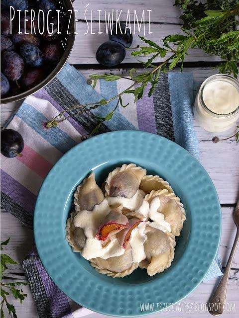 Pierogi ze śliwkami Kuchnia podkarpacka