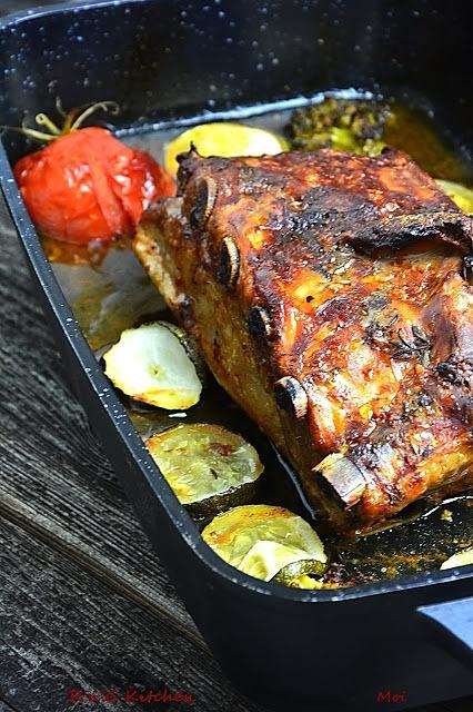 Pieczone żeberka