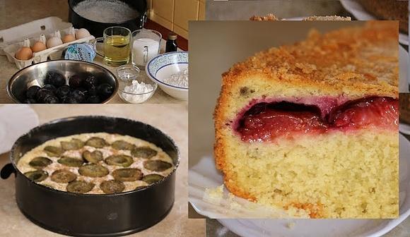 Miękkie i smakowite ciasto ze śliwkami