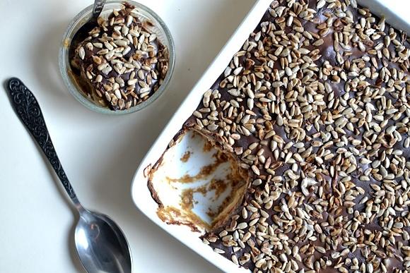 Jaglany bananowiec - deser z kaszy jaglanej, banoffee i tiramisu