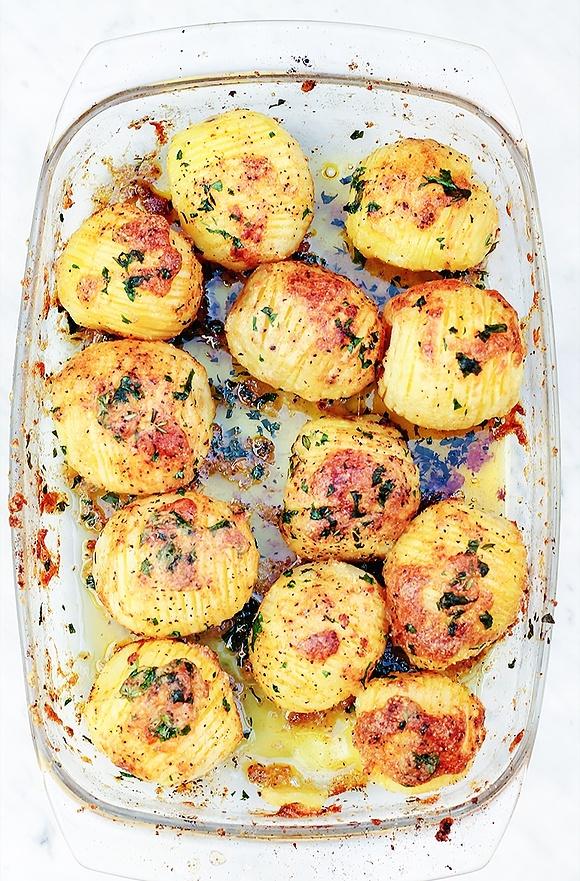 Hasselback – ziemniaki po szwedzku