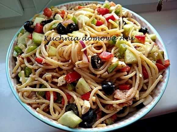 Sałatka spaghetti