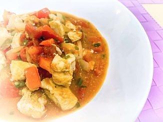 Curry z kurczakiem i papryką