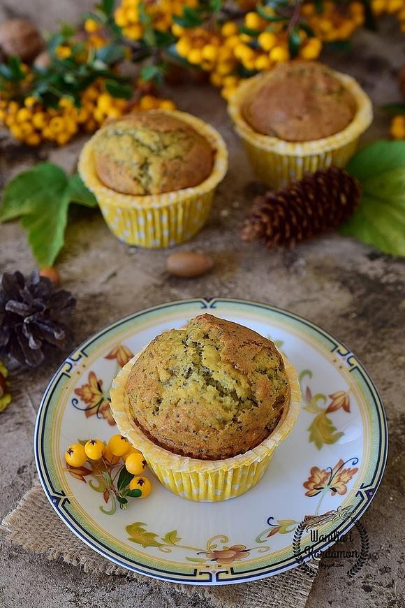 Muffinki bananowo makowe